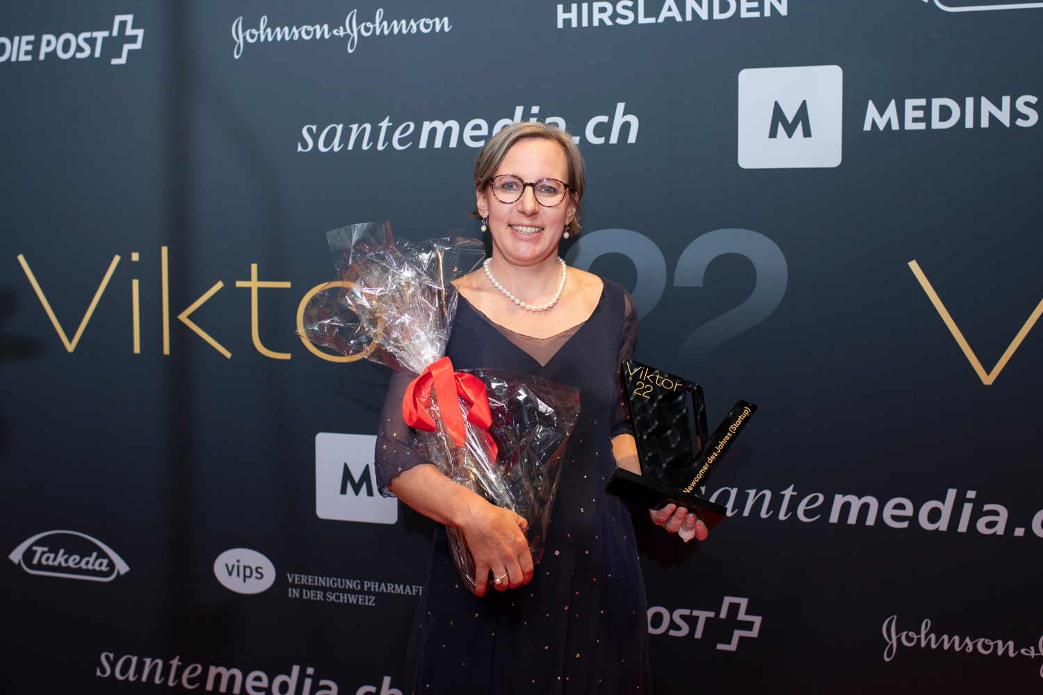 Viktor 22 PEDeus Newcomer des Jahres - Priska Vonbach CEO